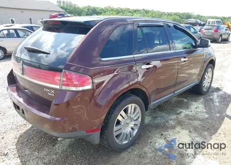 2010 Lincoln Mkx z USA, uszkodzony, nr VIN 2LMDJ8JCXABJ20085